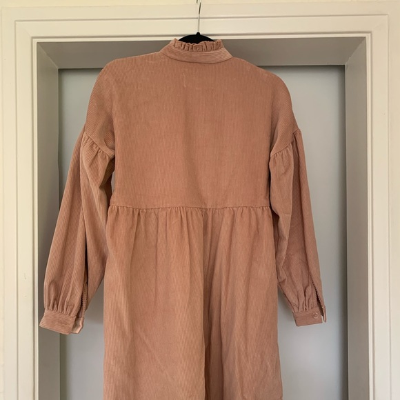Pink Corduroy Dress - Picture 5 of 10